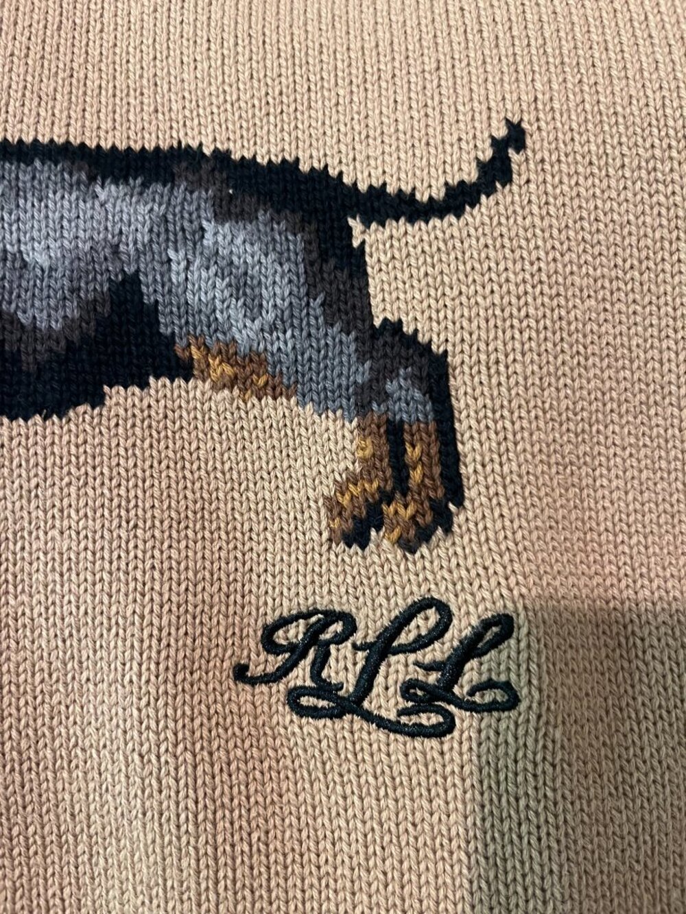Vintage RL Sweater (dauschund) - Picture 3 of 5